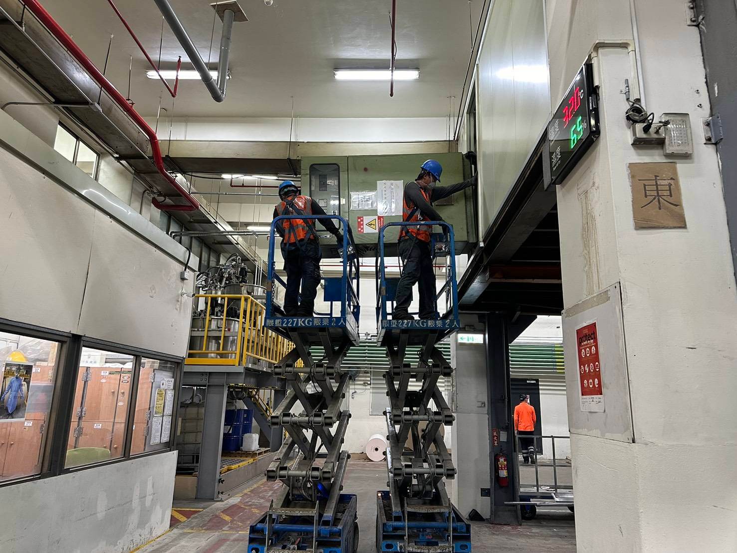 拆除回收案例:塗布機產線報廢拆解