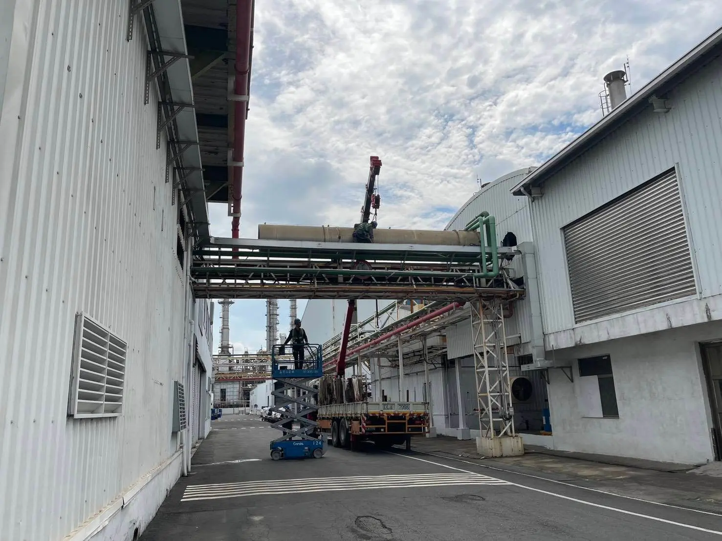化工廠設備拆除回收